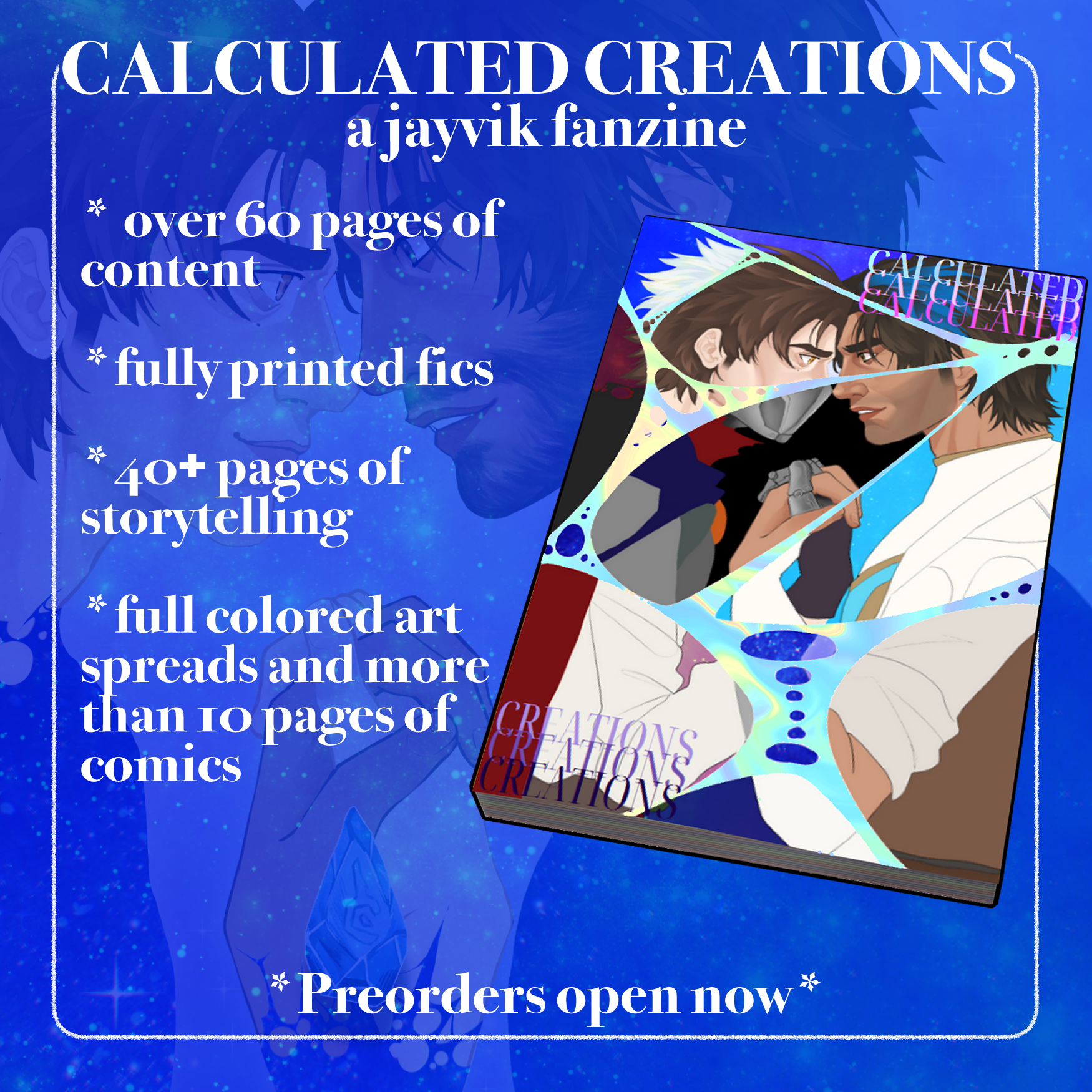 Calculated Creations: a Jayvik Zine (PREORDER) – YUMAFUKI Calculated Creations: a Jayvik Zine (PREORDER) – YUMAFUKI