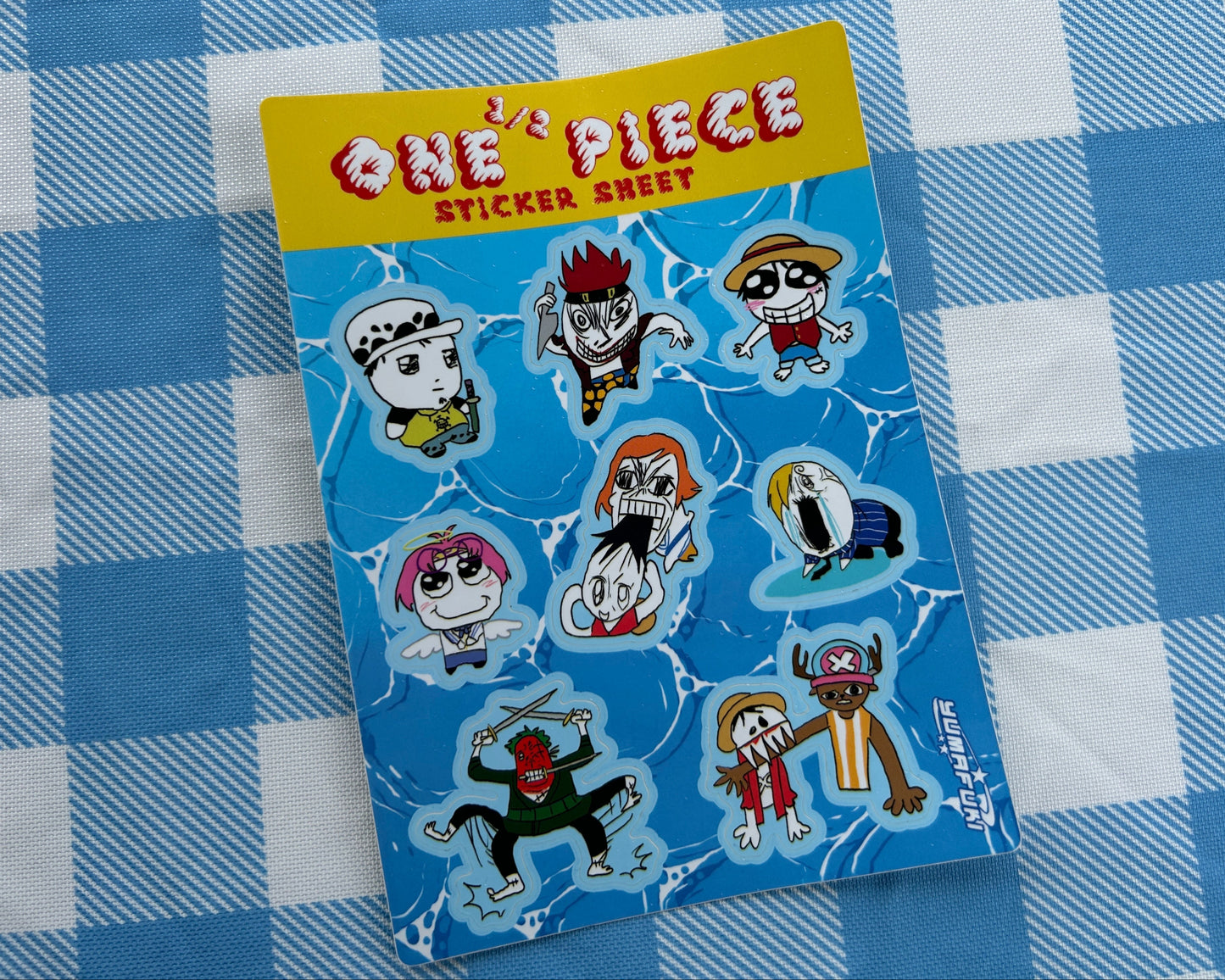OP sticker sheets