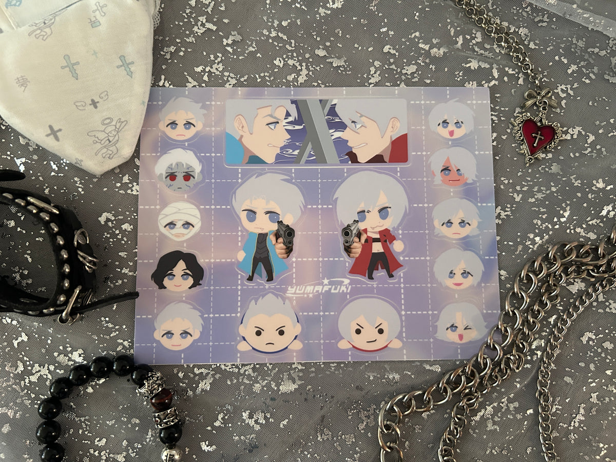 Devil May Cry Sticker Sheet