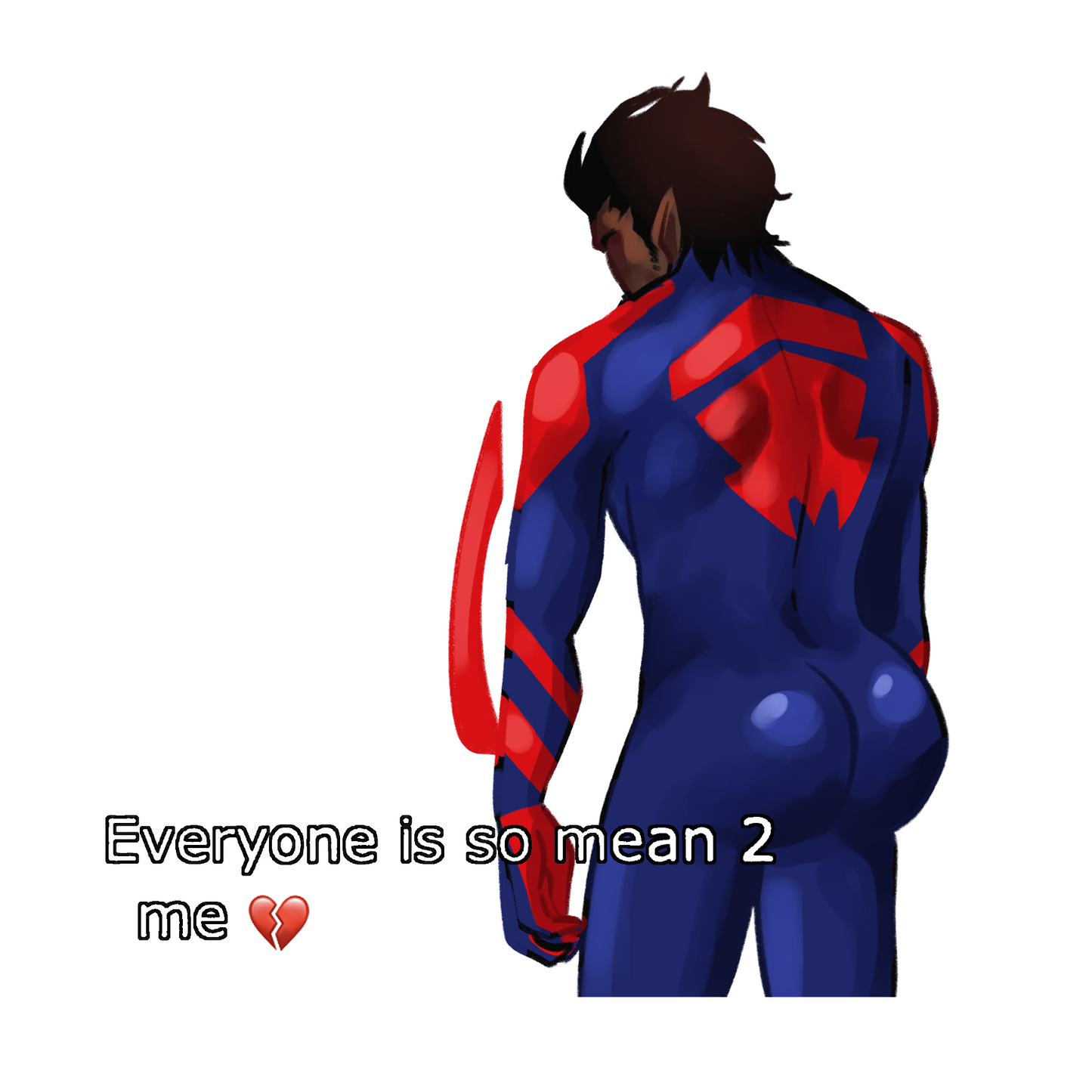 Miguel O'Hara Mean to Me Sticker