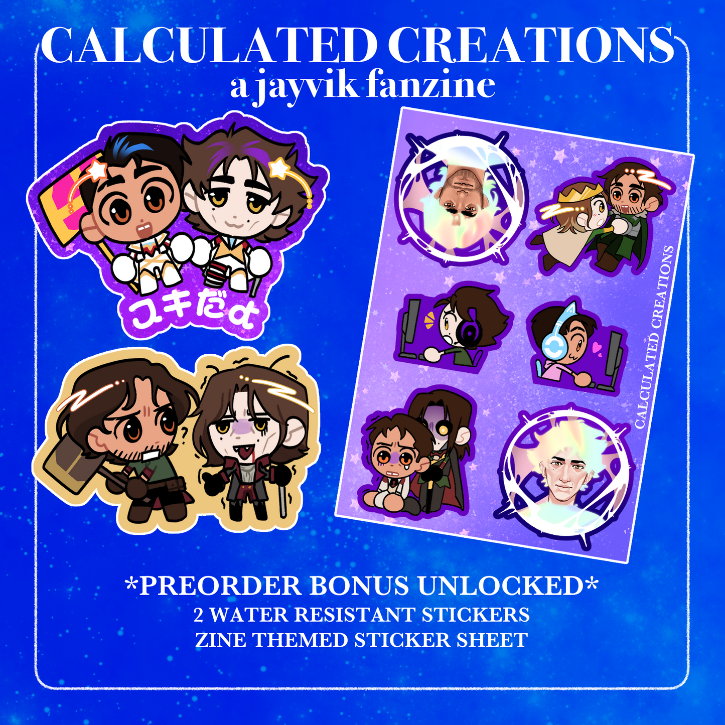 Calculated Creations: a Jayvik Zine (PREORDER)