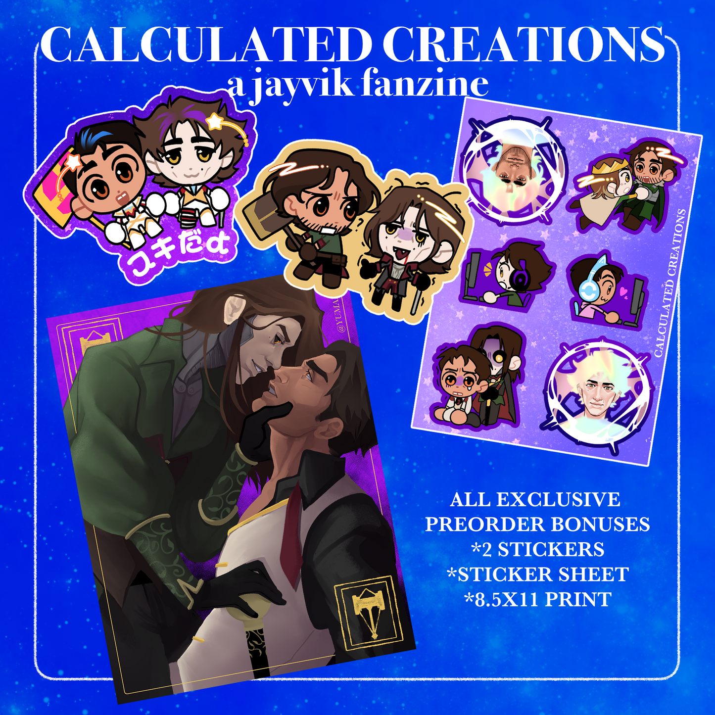 Calculated Creations: a Jayvik Zine (PREORDER)