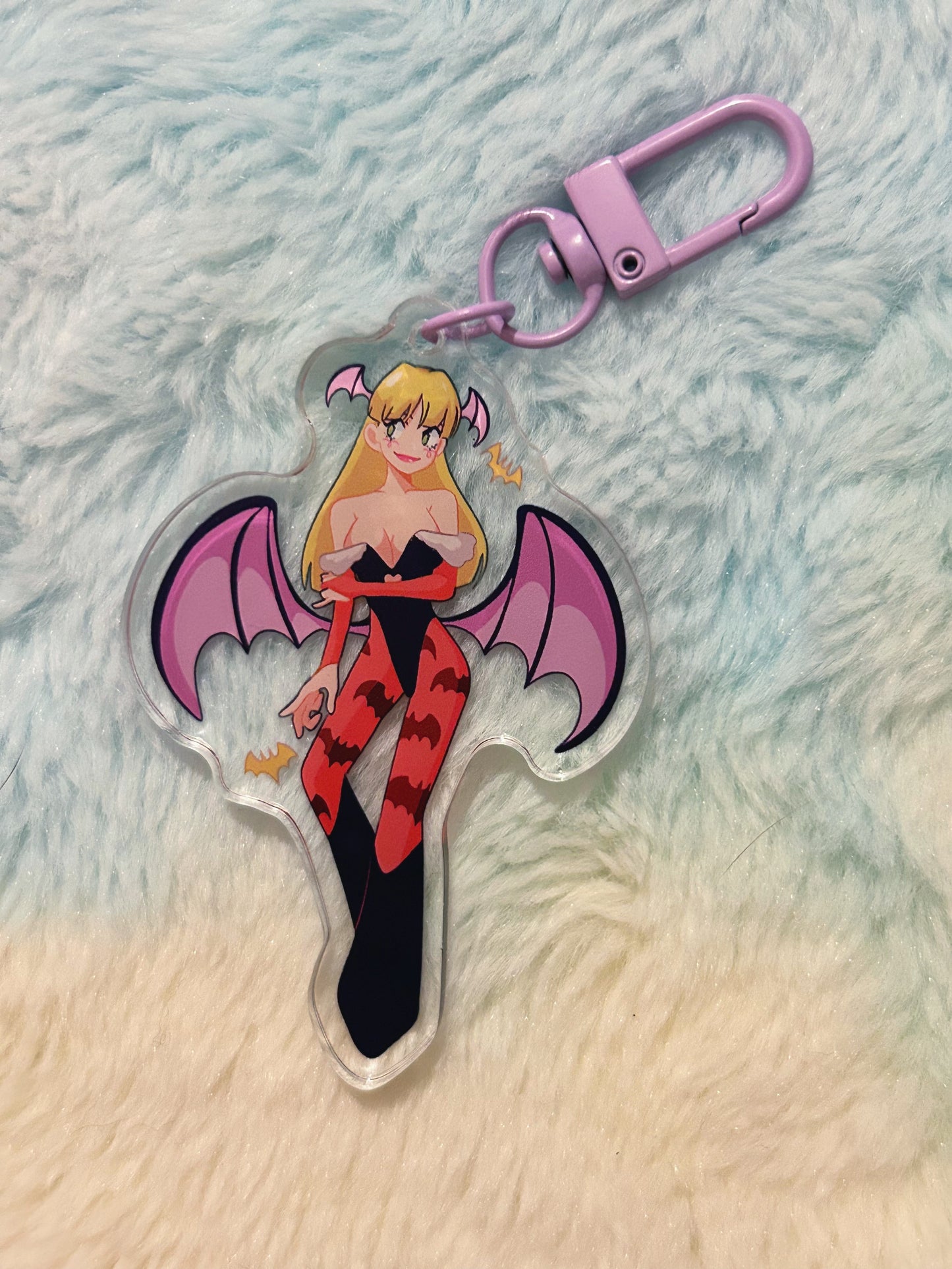 Morrigan Acrylic Keychain