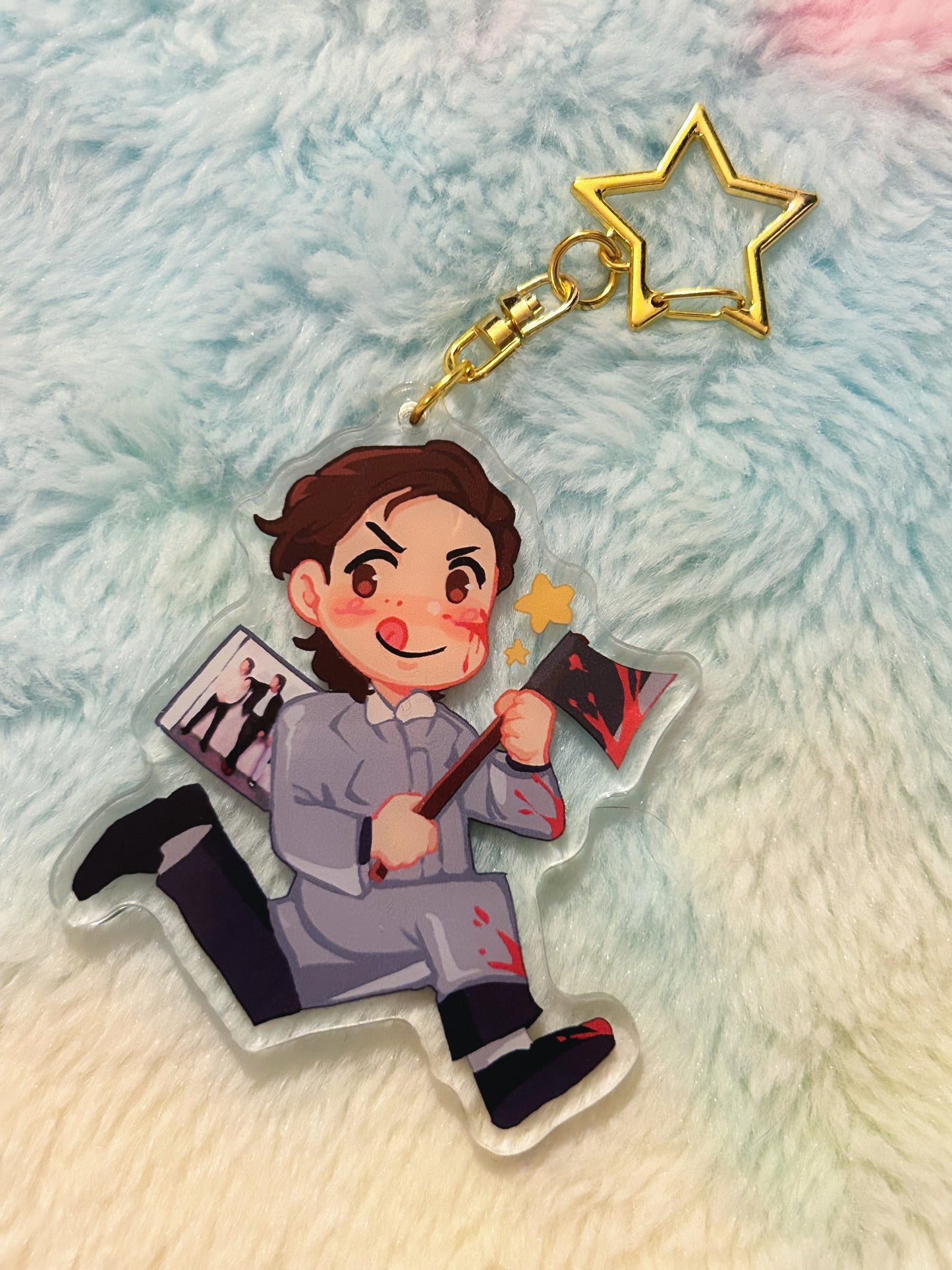 Patrick Bateman Acrylic Keychain