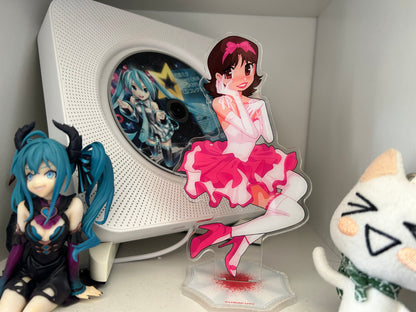 Perfect Blue Acrylic Standee