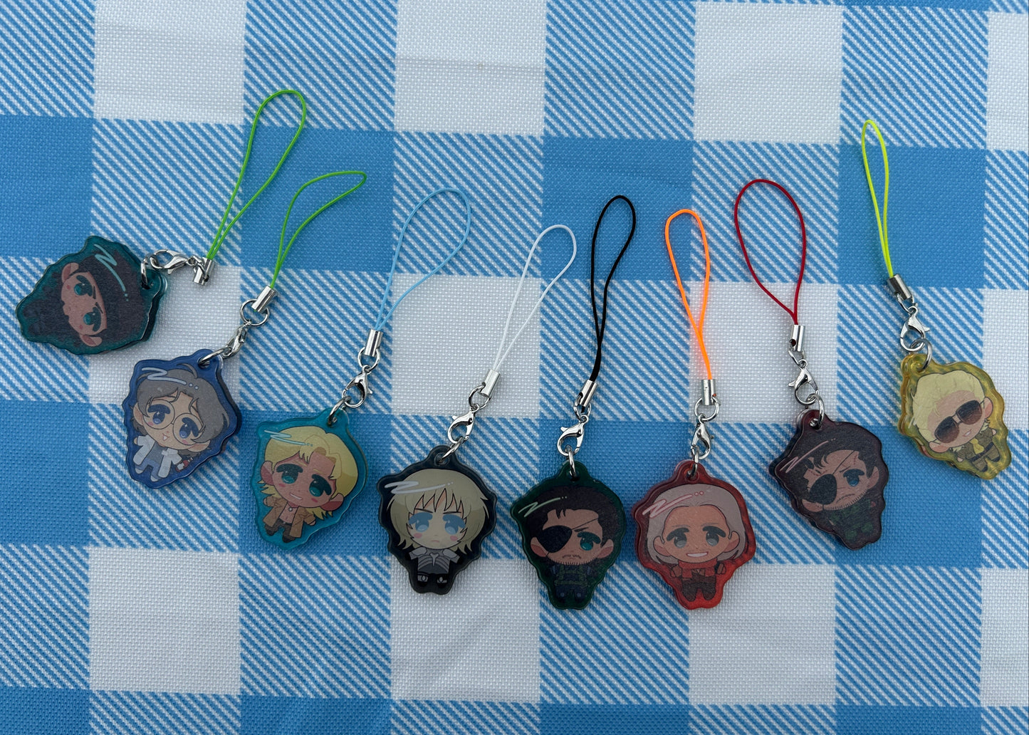 Metal Gear Phone Charms