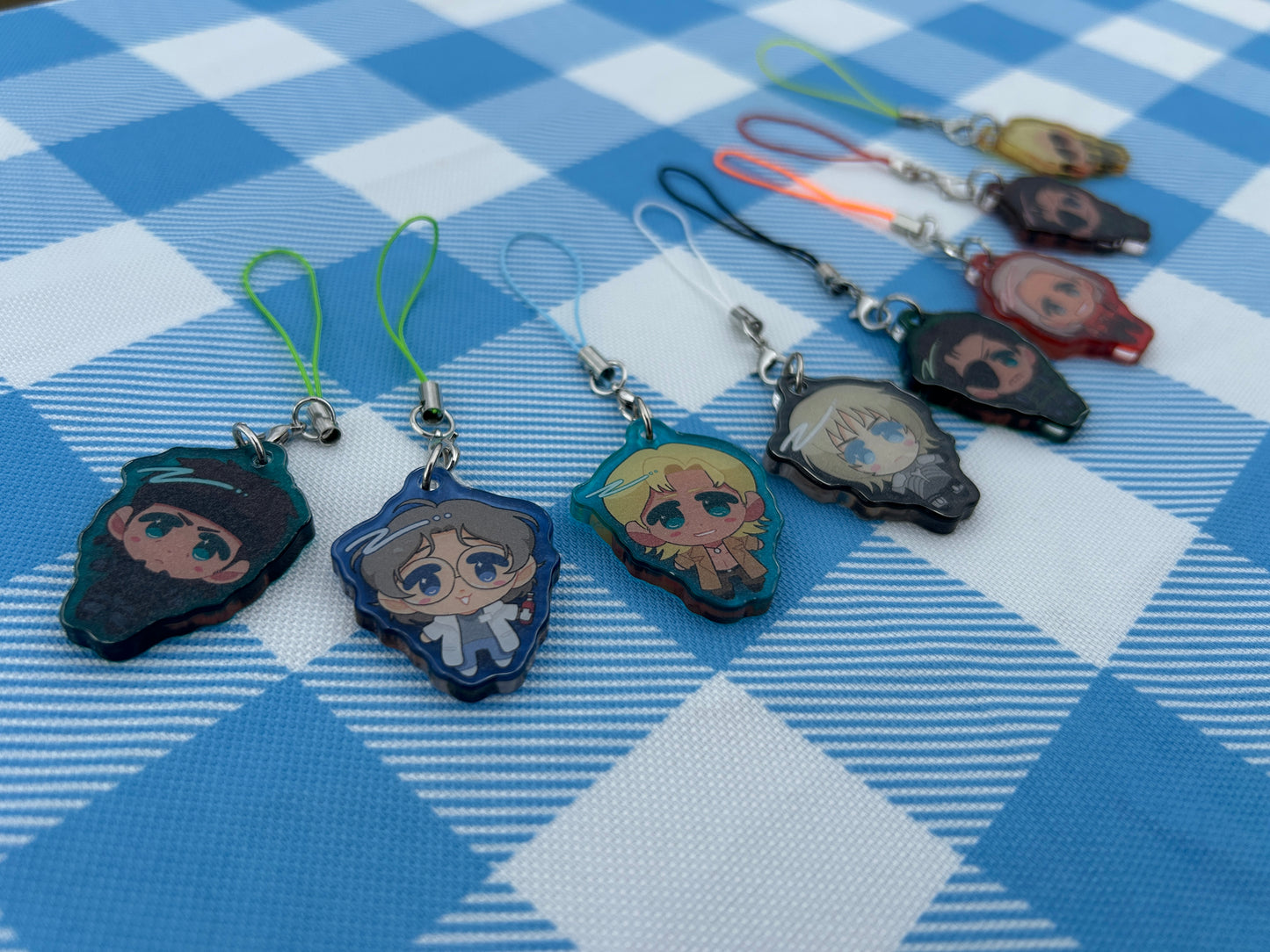 Metal Gear Phone Charms