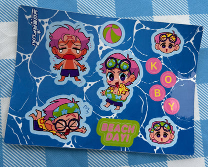 OP sticker sheets