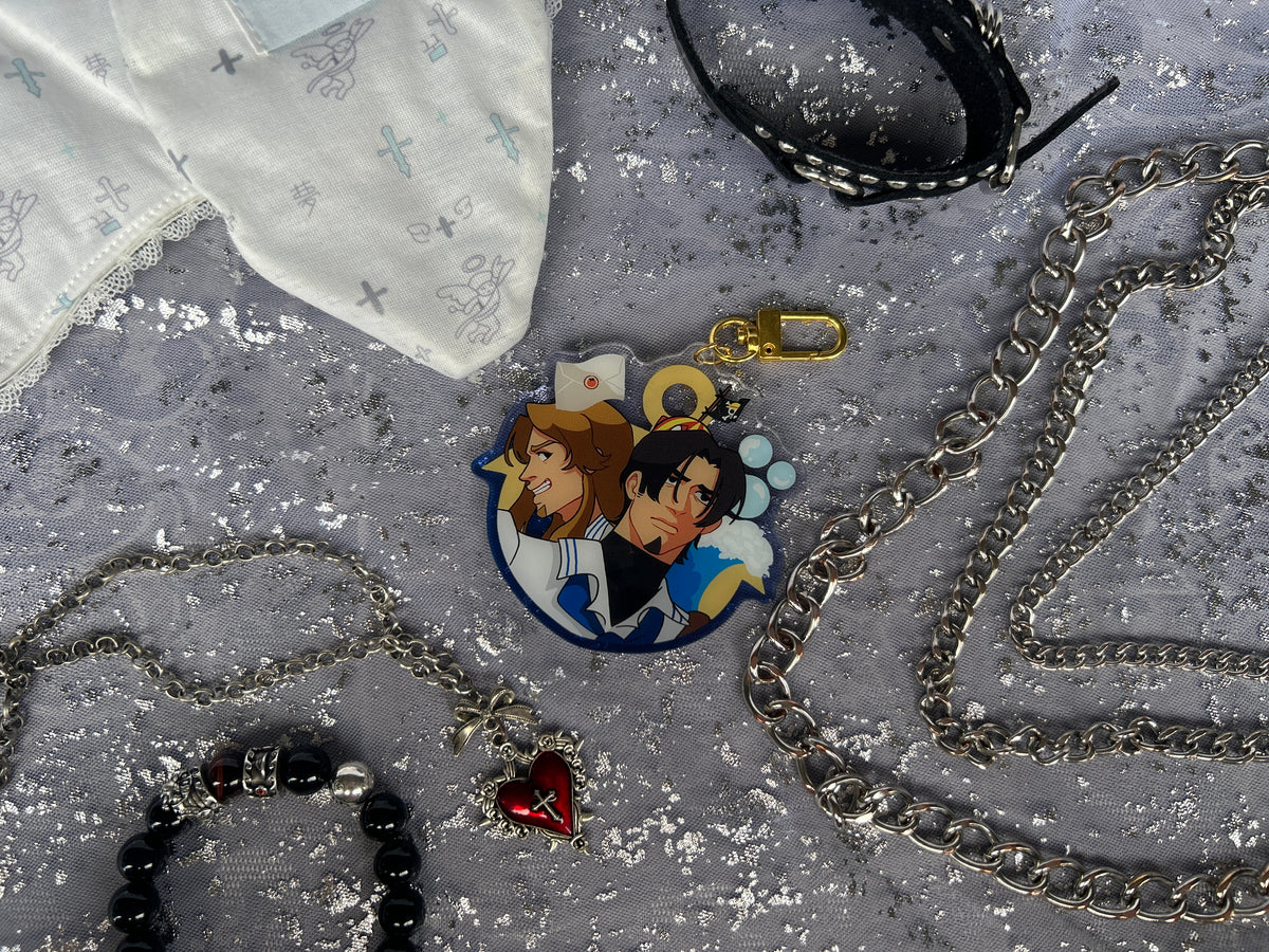 OP Fan Letter Acrylic Charm
