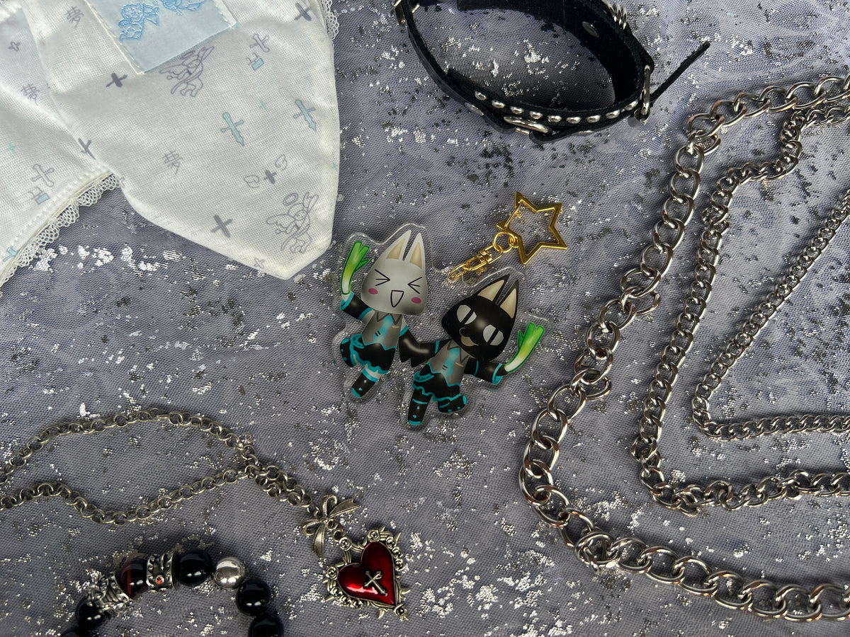Toro Inoue + Kuro Keychain