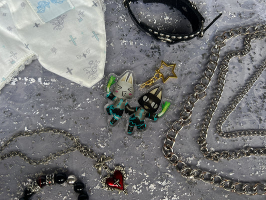 Toro Inoue + Kuro Keychain