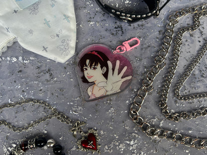 Perfect Blue Keychain