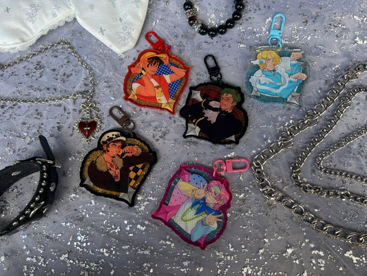 OP Pirates Keychains