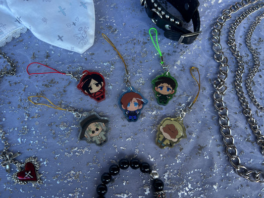 Resident Evil Phone Charms