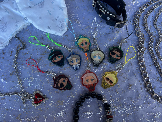 Metal Gear Phone Charms