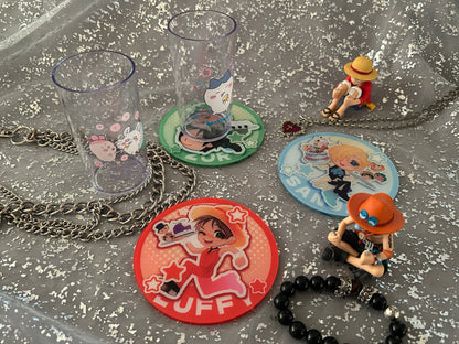 Monster Trio Coaster Set
