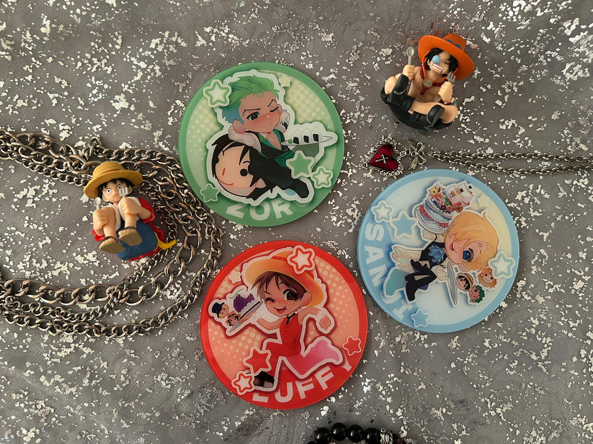 Monster Trio Coaster Set