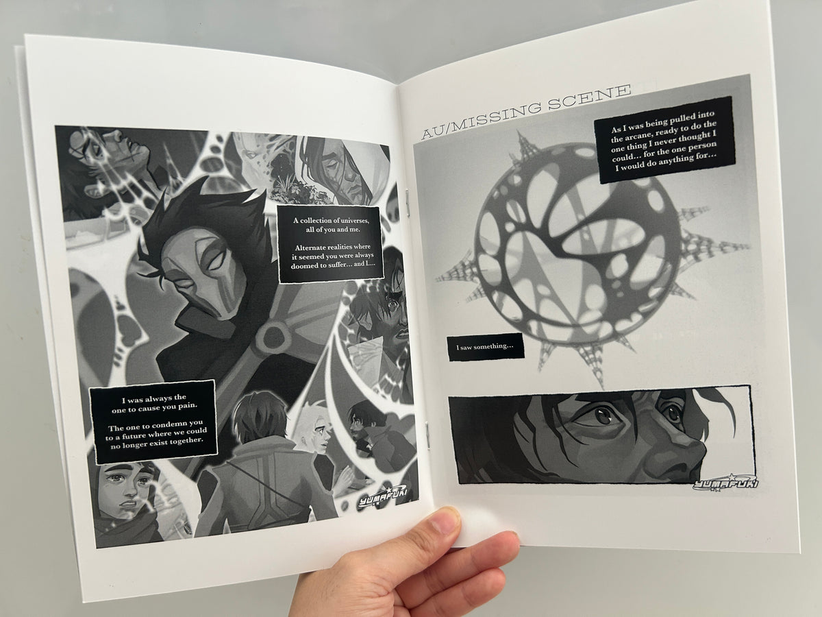 Compiling Comic Steel and Science Jayvik Mini Zine – YUMAFUKI