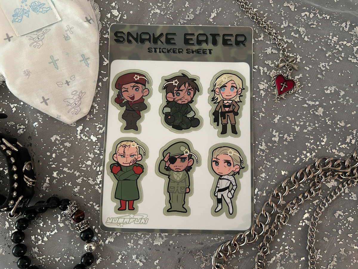 MGS3 Sticker Sheet