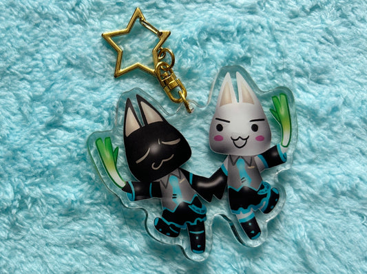 Toro Inoue + Kuro Keychain