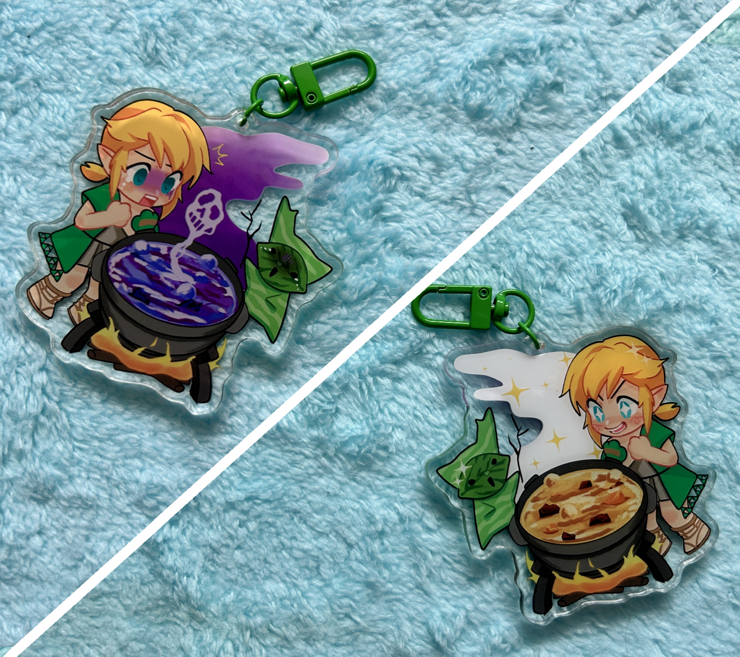 Cooking Link Keychain