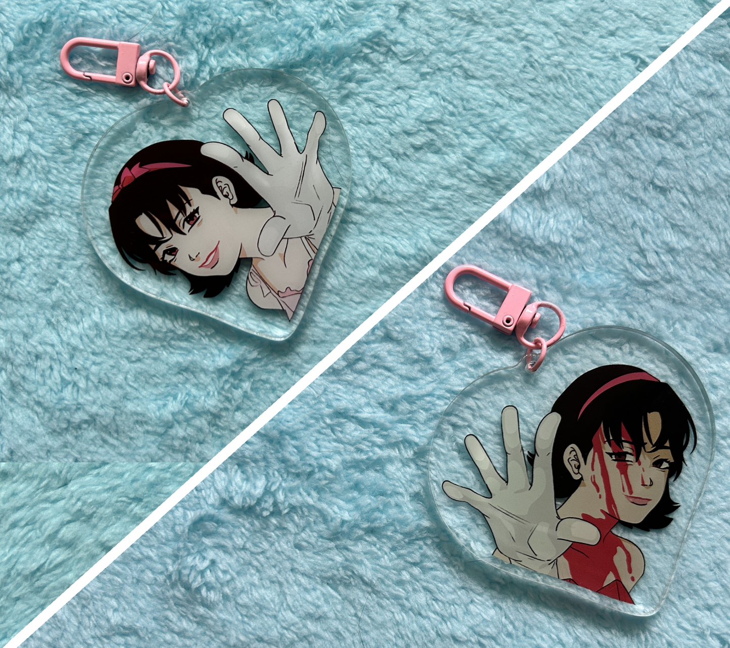 Perfect Blue Keychain