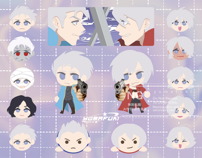 Devil May Cry Sticker Sheet