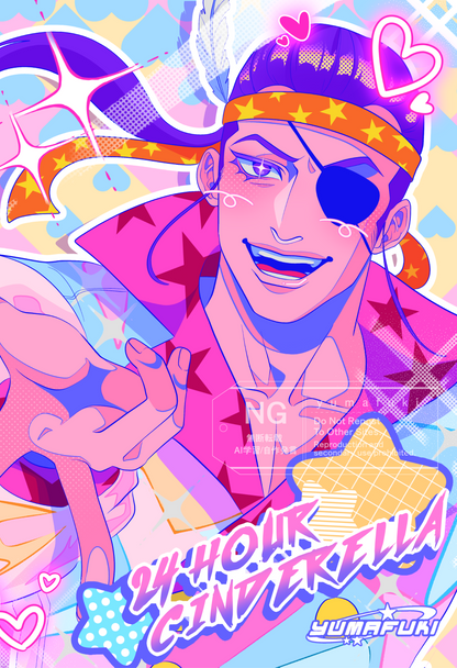 Majima 24 Hour Cinderella Print