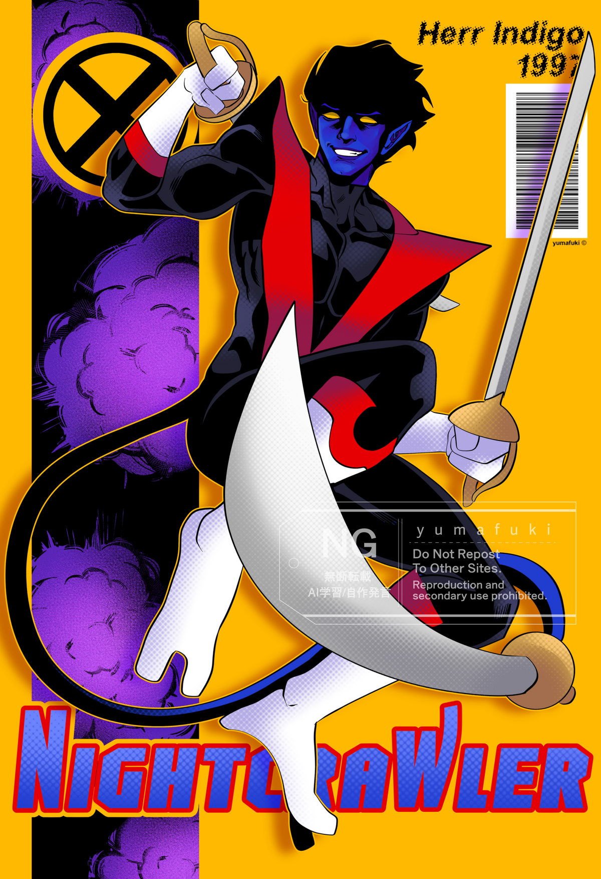 Nightcrawler Print