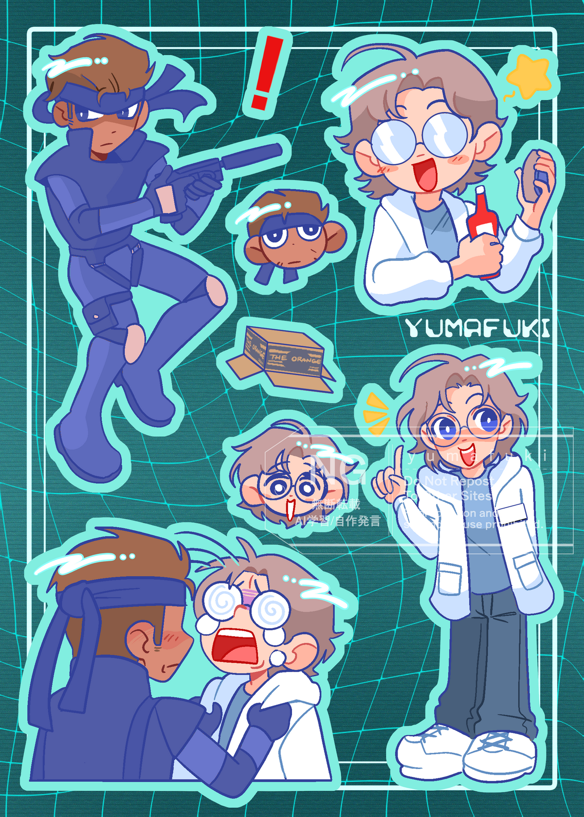 Otasune Sticker Sheet