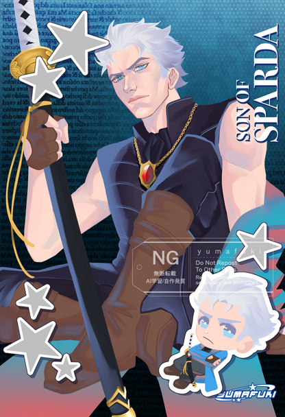 Vergil Son of Sparda Print